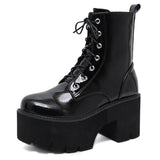 Gothic Boot<br> Patent leather