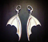 Gothic Earrings<br> Bat Wings