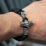 Bracelet Gothique <br /> Marteau de Thor