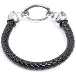 Gothic Bracelet<br> Red Eyed Skull 