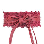 Gothic Belt<br> PU and Lace