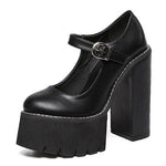 Gothic Heeled Shoe<br> Mary Jane