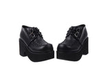 Gothic Heeled Shoe<br> Punk Lolita