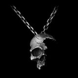 Gotische Halsketten<br> Schädel