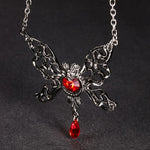 Gothic Necklaces<br> Butterfly Skull 