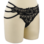 Gothic Panties<br> Floral Lace