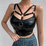 Gothic Tank Top<br> Leather