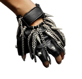 Gothic Glove<br> Chain and Rivet