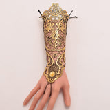 Gothic Glove<br> Golden medieval