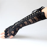 Gotischer Handschuh<br> schnüren