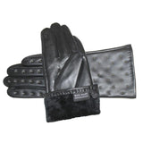 Gothic Glove<br> in Lined Leather