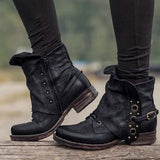 Boots Gothique <br /> Cuir - L'Ancre Gothique