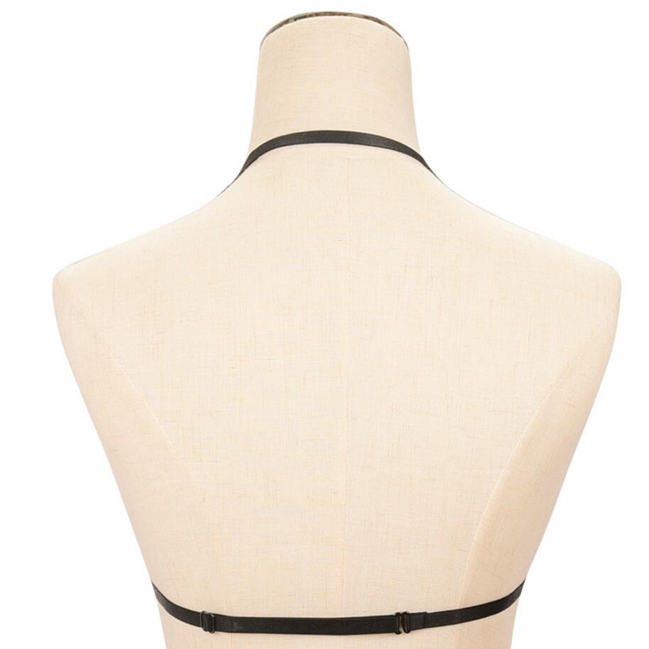 Soutien-gorge Jarretière Harnais Corps Femme - Lingerie Punk Gothique - Élastique Réglable Costume élastique Soutien-gorge Jarretière Harnais Corps Femme - Lingerie Punk Gothique - Élastique Réglable Costume élastique