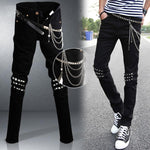 Gothic Jeans<br> With Chain