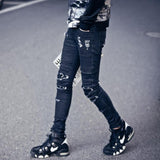 Gothic-Jeans<br> schlank