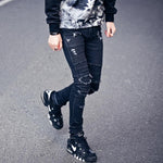 Gothic-Jeans<br> schlank