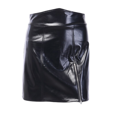 Jupe Gothique Cuir Moulante L Antre Gothique