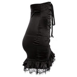 Gothic Skirt<br> Black to Lace 