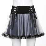 Jupe gothique tulle