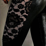 Gothic Leggings<br> in Lace 