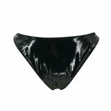 Gothic Swimsuit<br> PU leather