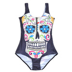 Maillot de Bain Gothique La fête des Mort