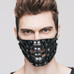Gothic Mask<br> with Metal Studs 