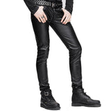 Gothic Pants<br> Slim Pu Leather