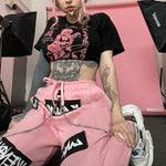 Gothic Pants<br> Pink 