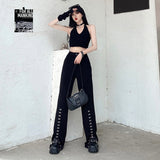 Pantalon Gothique <br /> à Fente