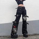 Pantalon Gothique <br /> Punk Femme