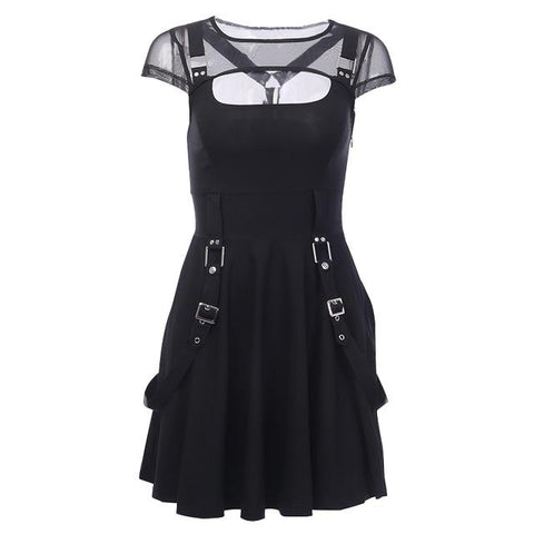 Short Black Gothic Dress Short Black Gothic Dress