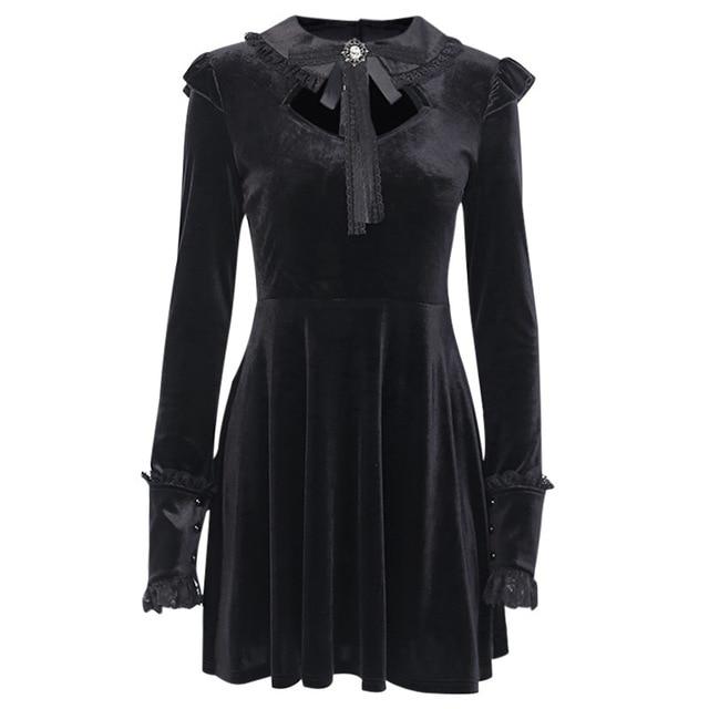 Robe Gothique Médiévale Femme Pour Halloween - Style Vampire, Sombre, élégante, Pour Soirée à Thème, Cosplay - 2