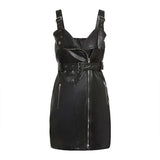Robe Gothique <br /> en Cuir - L'Antre Gothique