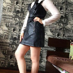 Robe Gothique <br /> en Cuir - L'Antre Gothique