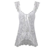 Gothic Night Dress<br> in lace