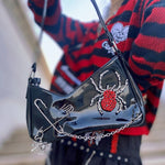 Gotische Handtasche<br> Spinnenbisse