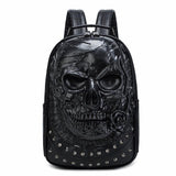 Gothic Backpack<br> Raging Skull