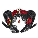 Gothic Headband<br> Skull