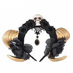 Gothic Headband<br> Skull