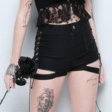 Gothic Shorts<br> Lace-up