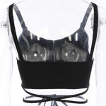 Gothic bra<br> to Zipper