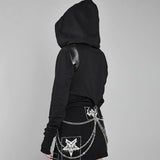 Gothic Sweatshirt<br> Short Streetwear