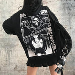 Gothic-Sweatshirt<br> Lolita Sensenmann