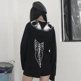 Gothic Sweatshirt<br> Skull Mask