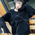 Gothic-Sweatshirt<br> Pentagramm