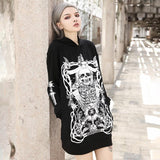 Gothic Sweatshirt<br> Skull
