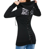 Gothic Hoodie<br> Lace 