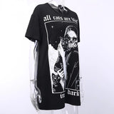 T-Shirt Gothique <br /> All Cat Are Black
