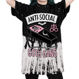 Gothic-T-Shirt<br> Asoziale Goth-Gang 